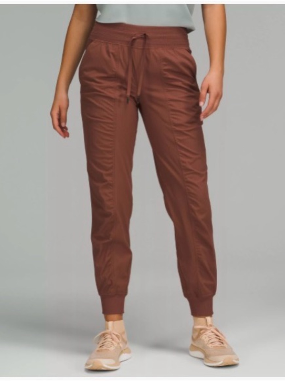 Lululemon Womens 12 Dance Studio Mid-Rise Jogger in Ancient Copper